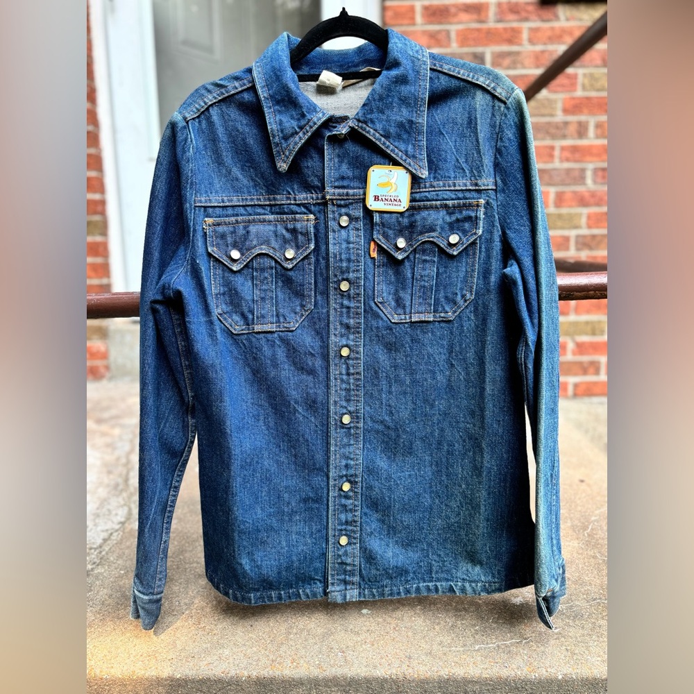 1970s Levis Orange Tab Featherweight Denim Jacket